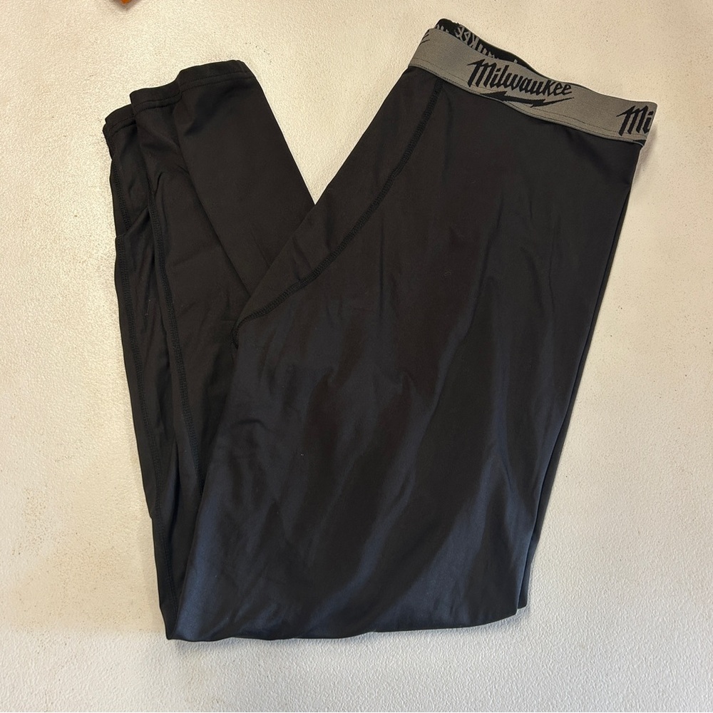 Milwaukee WorkSkin BaseLayer Black Men's Pants - Size XL